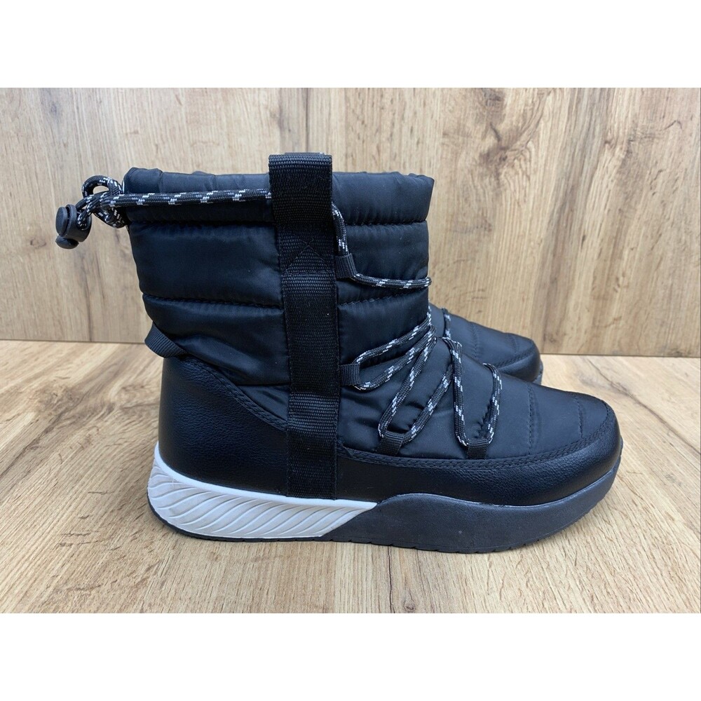 Time And Tru Winter Puff Booties -5°F Temp Rated Skid Resistant Women Size 8 NWT - Picture 2 of 16